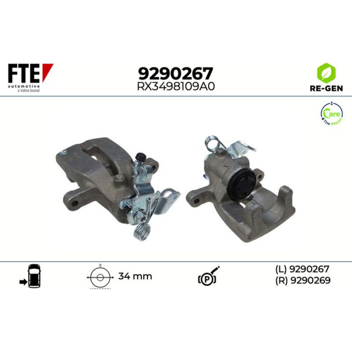 FTE 9290267 Bremssattel