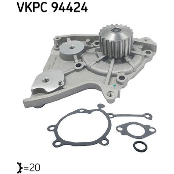 SKF VKPC 94424 Wasserpumpe SKF VKPC 94424 Wasserpumpe