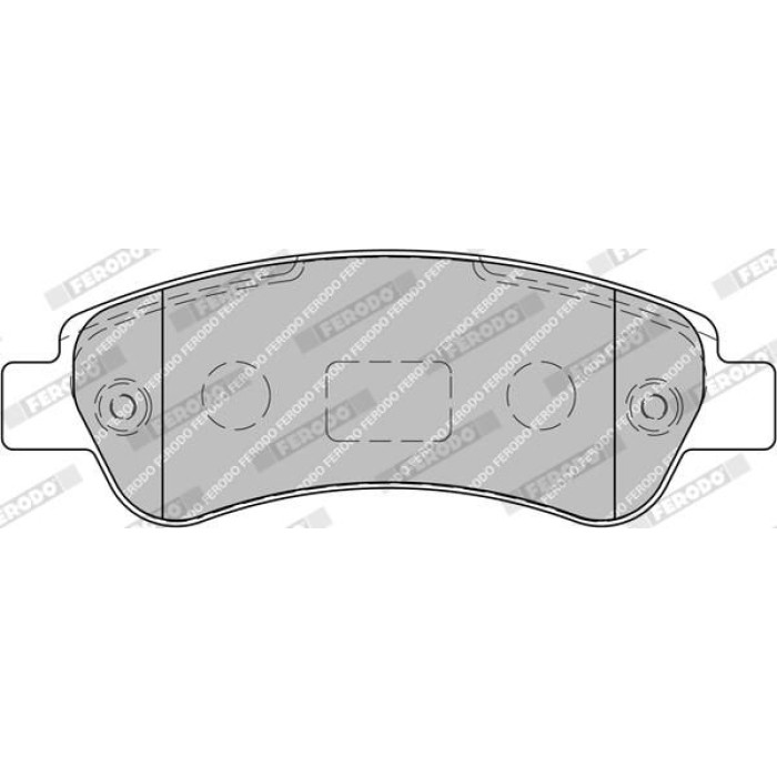 Ferodo FVR1927 Bremsbelagsatz, Scheibenbremse PREMIER ECO FRICTION