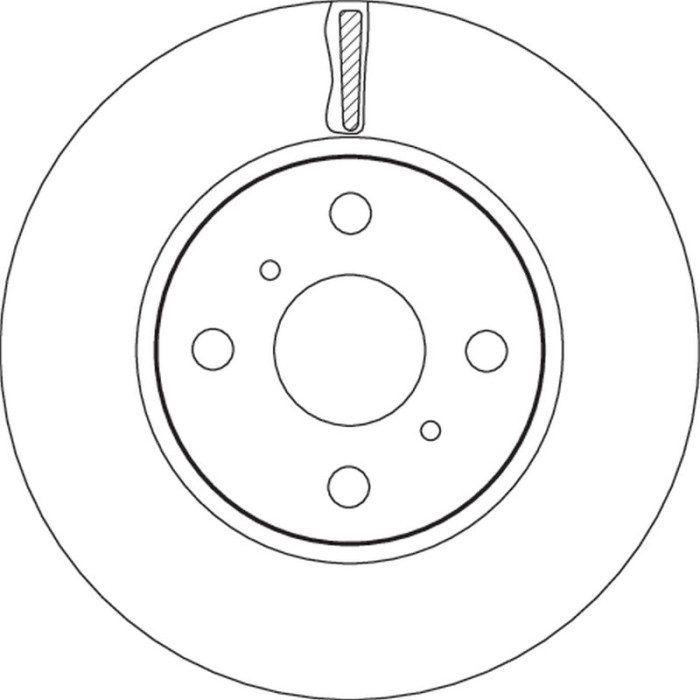 TRW DF4806 Bremsscheibe TRW DF4806 Bremsscheibe