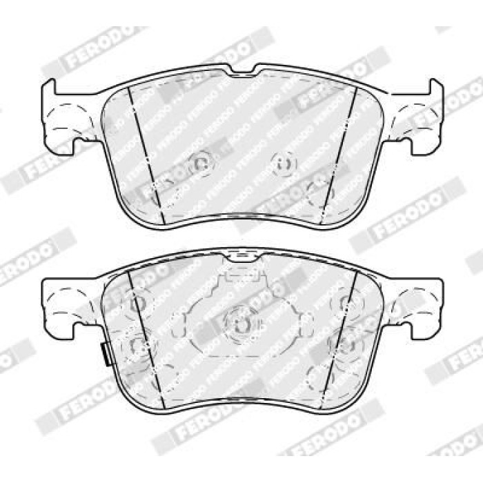 Ferodo FDB4849 Bremsbelagsatz, Scheibenbremse PREMIER ECO FRICTION Ferodo FDB4849 Bremsbelagsatz, Scheibenbremse PREMIER ECO FRICTION