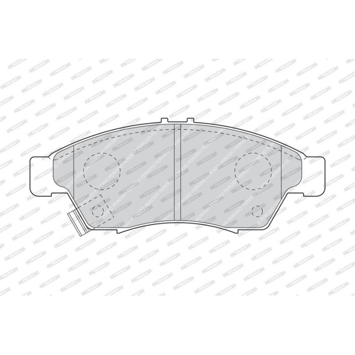 Ferodo FDB1533 Bremsbelagsatz, Scheibenbremse PREMIER ECO FRICTION