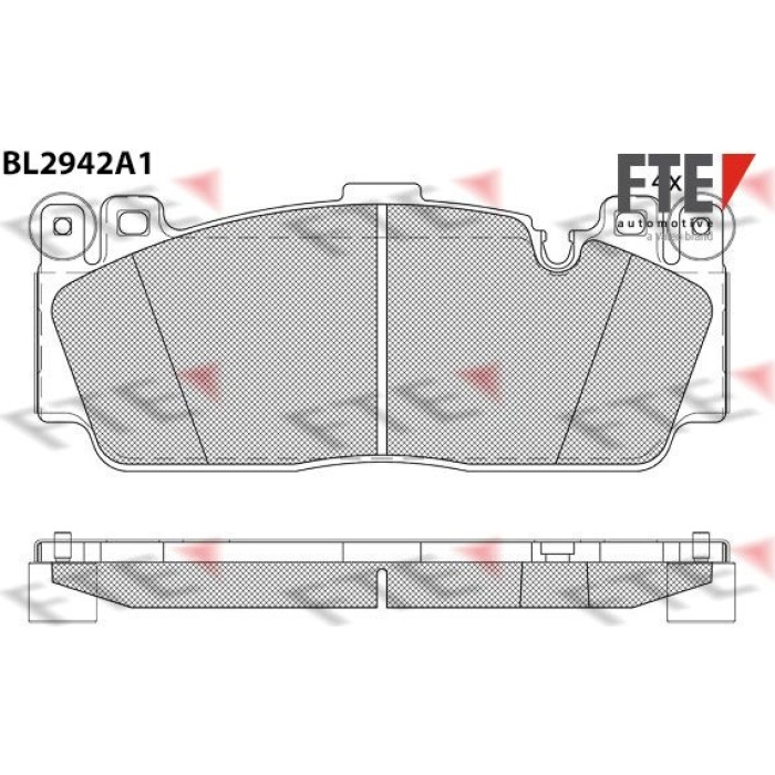 FTE 9011186 Bremsbelagsatz, Scheibenbremse FTE 9011186 Bremsbelagsatz, Scheibenbremse