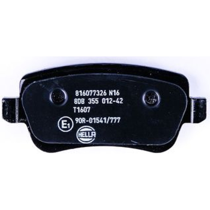 Hella 8DB 355 012-421 Bremsbelagsatz, Scheibenbremse