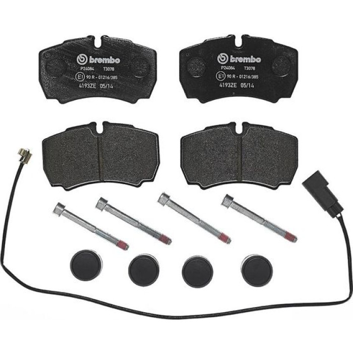 Brembo P 24 084 Bremsbelagsatz, Scheibenbremse PRIME LINE