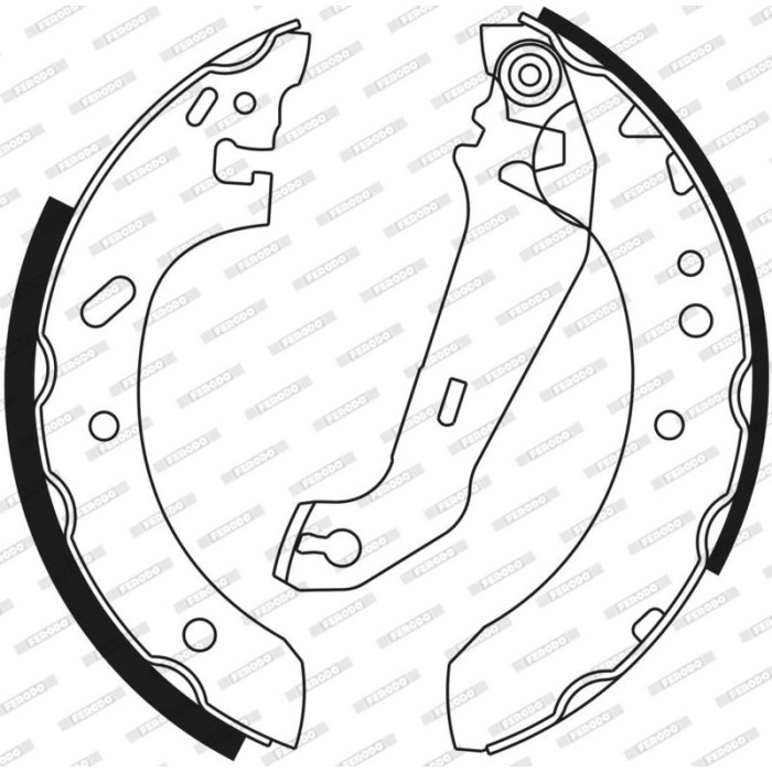 Ferodo FSB552 Bremsbackensatz PREMIER