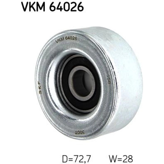 SKF VKM 64026 Umlenkrolle/Führungsrolle, Keilrippenriemen SKF VKM 64026 Umlenkrolle/Führungsrolle, Keilrippenriemen