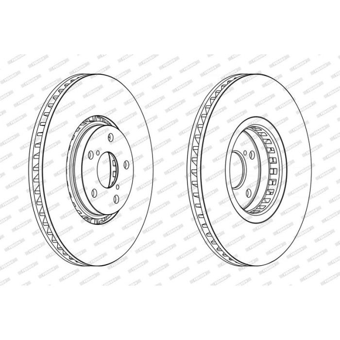 Ferodo DDF2498LC-1 Bremsscheibe PREMIER Ferodo DDF2498LC-1 Bremsscheibe PREMIER