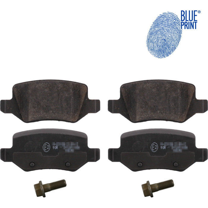Blue Print ADU174209 Bremsbelagsatz, Scheibenbremse