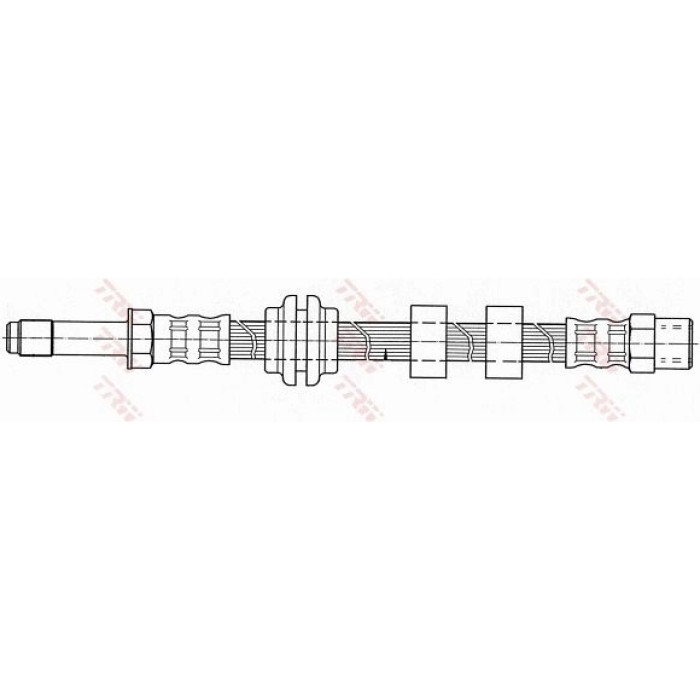 TRW PHB345 Bremsschlauch TRW PHB345 Bremsschlauch