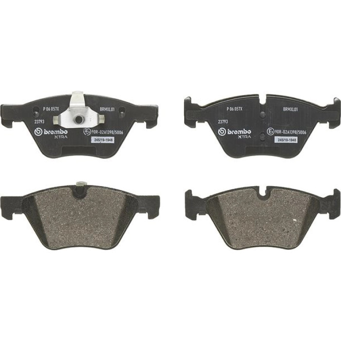 Brembo P 06 057X Bremsbelagsatz, Scheibenbremse XTRA LINE