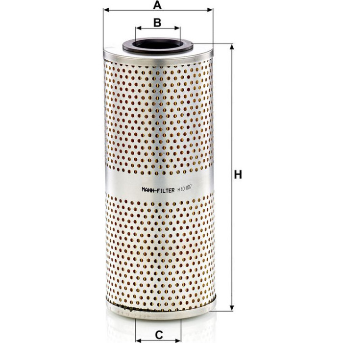 Mann-Filter H 10 007 Filter, Arbeitshydraulik Mann-Filter H 10 007 Filter, Arbeitshydraulik