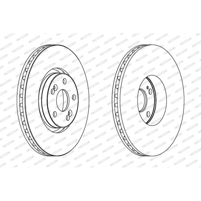Ferodo DDF1368C-1 Bremsscheibe PREMIER Ferodo DDF1368C-1 Bremsscheibe PREMIER