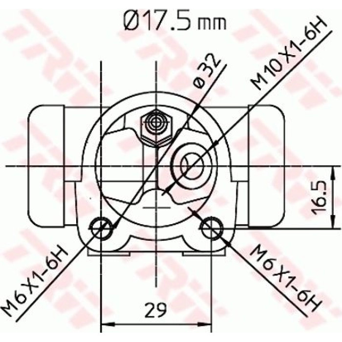 TRW BWC248 Radbremszylinder TRW BWC248 Radbremszylinder