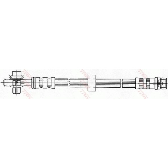 TRW PHD349 Bremsschlauch TRW PHD349 Bremsschlauch