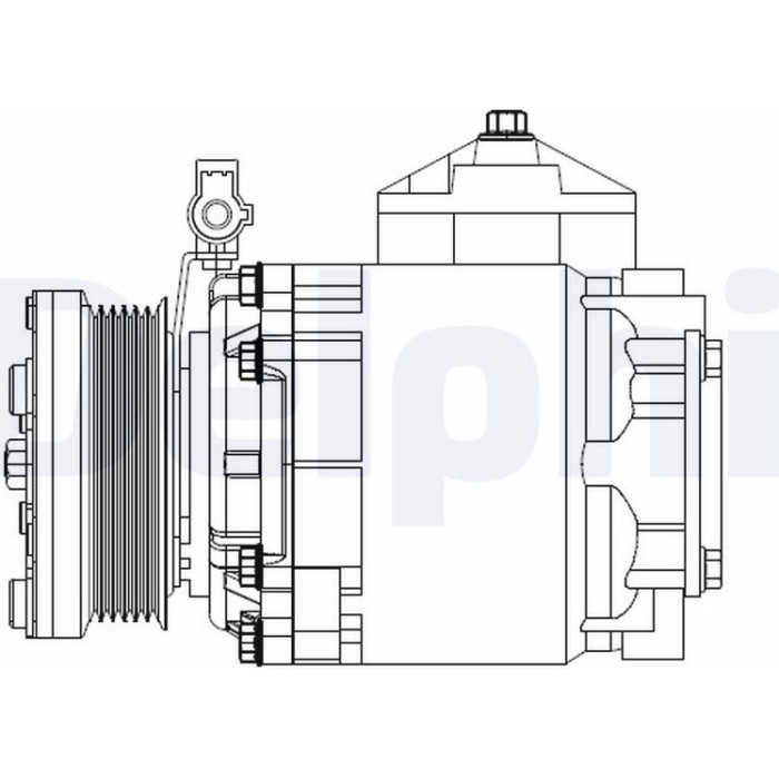 Delphi CS20525 Kompressor, Klimaanlage Delphi CS20525 Kompressor, Klimaanlage