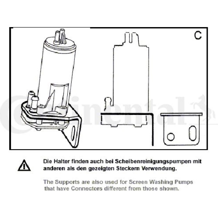Waschwasserpumpe, Scheibenreinigung 246-075-017-002Z Waschwasserpumpe, Scheibenreinigung 246-075-017-002Z