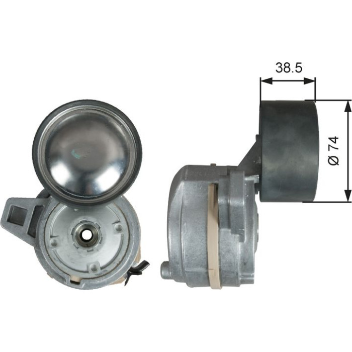 Riemenspanner, Keilrippenriemen T38712