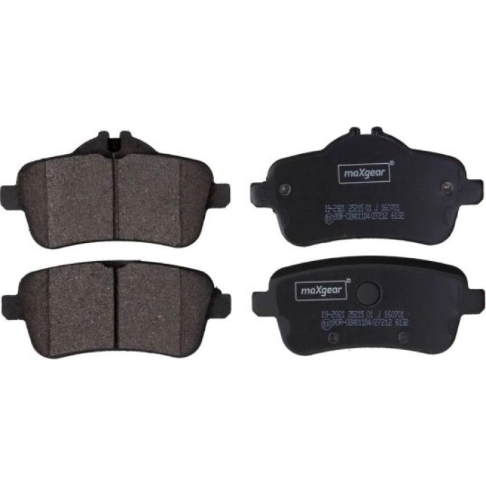 Maxgear 19-2921 Bremsbelagsatz, Scheibenbremse