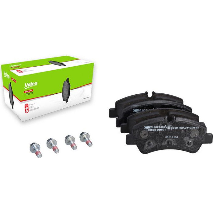 Valeo 302406A Bremsbelagsatz, Scheibenbremse EXPERT Valeo 302406A Bremsbelagsatz, Scheibenbremse EXPERT