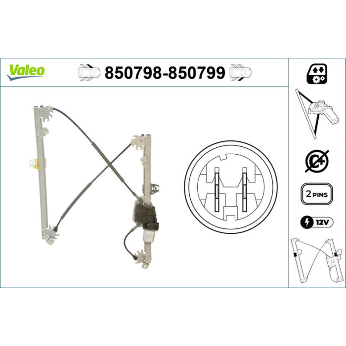 Valeo 850799 Fensterheber