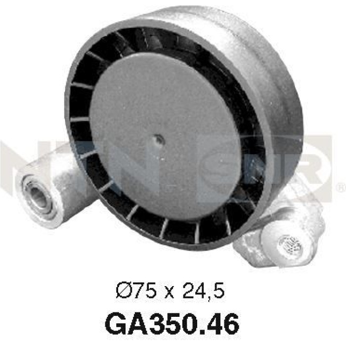 NTN-SNR GA350.46 Spannrolle, Keilrippenriemen NTN-SNR GA350.46 Spannrolle, Keilrippenriemen