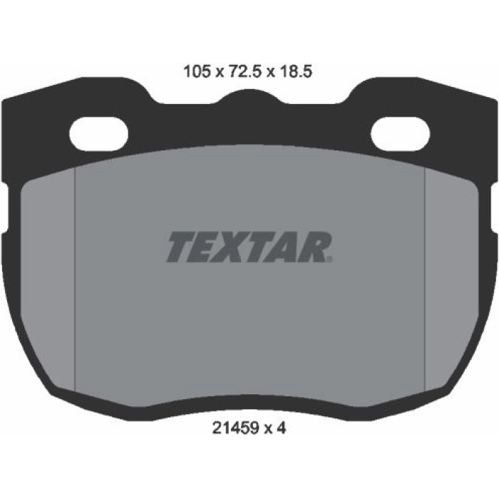 Textar 2145901 Bremsbelagsatz, Scheibenbremse Textar 2145901 Bremsbelagsatz, Scheibenbremse