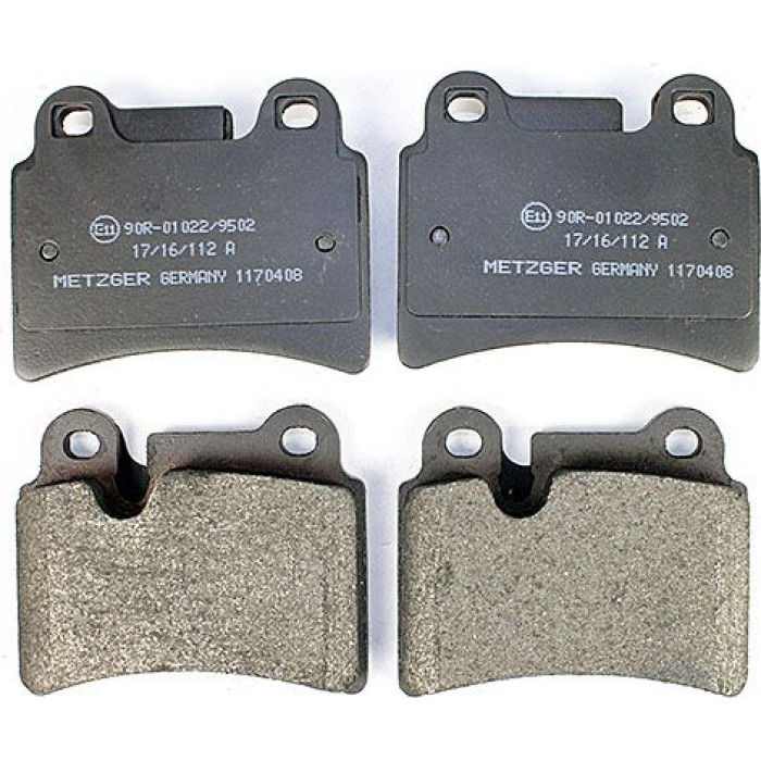 Metzger 1170408 Bremsbelagsatz, Scheibenbremse Metzger 1170408 Bremsbelagsatz, Scheibenbremse