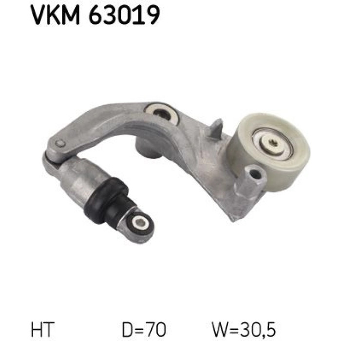 SKF VKM 63019 Spannrolle, Keilrippenriemen SKF VKM 63019 Spannrolle, Keilrippenriemen
