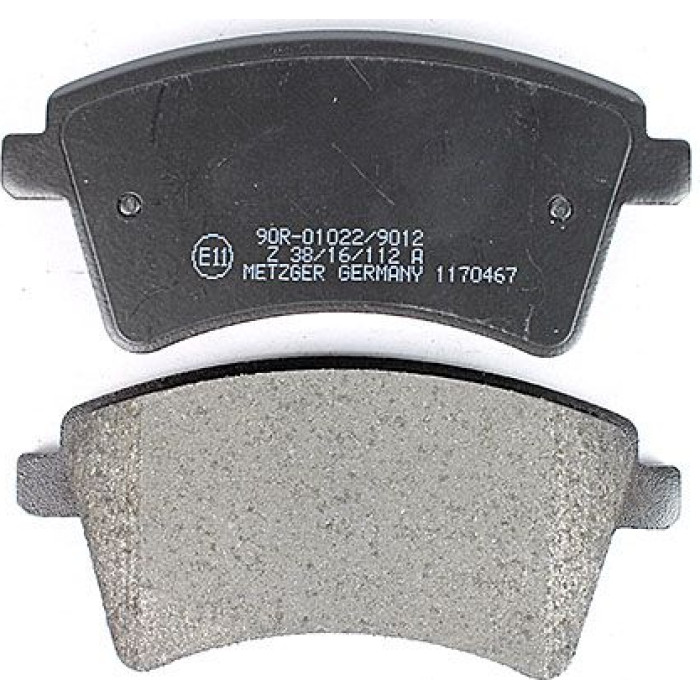 Metzger 1170467 Bremsbelagsatz, Scheibenbremse Metzger 1170467 Bremsbelagsatz, Scheibenbremse