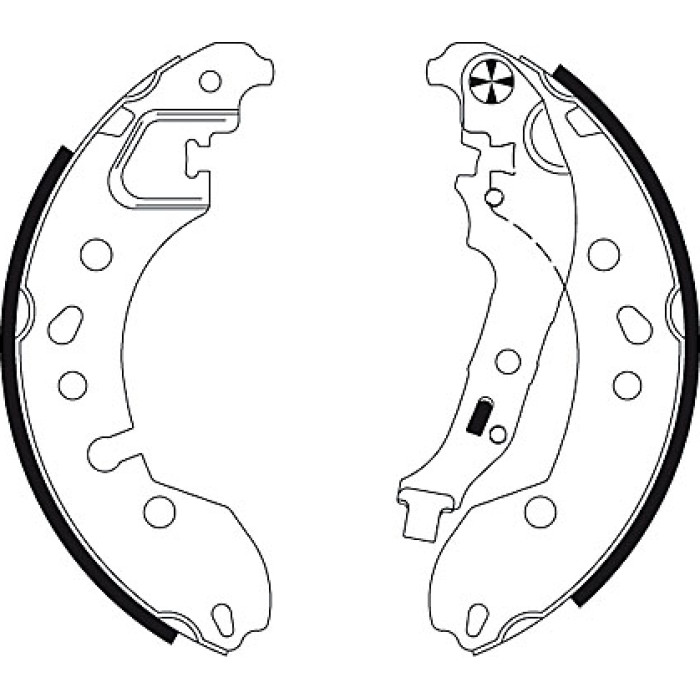 Bremsbackensatz MG 130