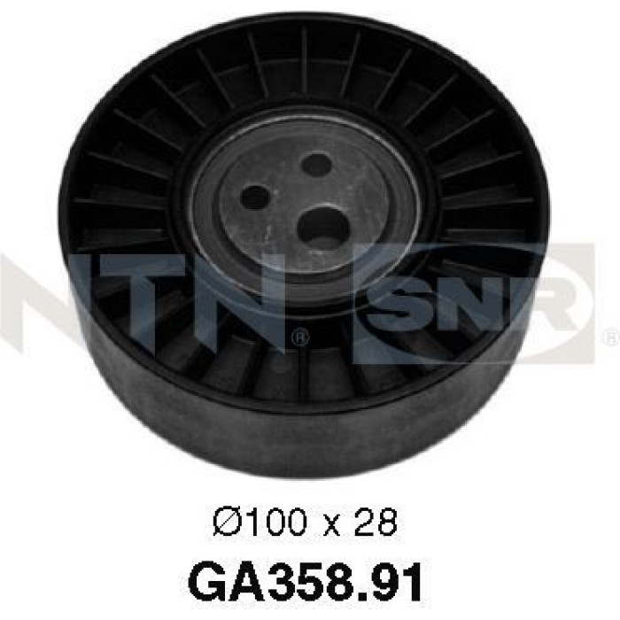 NTN-SNR GA358.91 Spannrolle, Keilrippenriemen