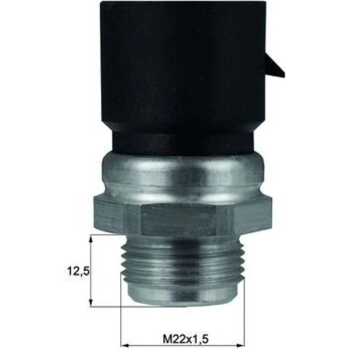 Mahle TSW 36D Temperaturschalter, Kühlerlüfter BEHR Mahle TSW 36D Temperaturschalter, Kühlerlüfter BEHR