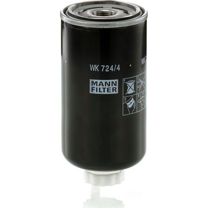 Mann-Filter WK 724/4 Kraftstofffilter Mann-Filter WK 724/4 Kraftstofffilter