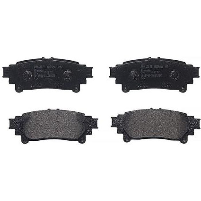 Brembo P 83 152 Bremsbelagsatz, Scheibenbremse PRIME LINE Brembo P 83 152 Bremsbelagsatz, Scheibenbremse PRIME LINE