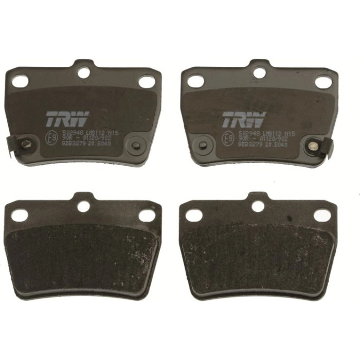 TRW GDB3279 Bremsbelagsatz, Scheibenbremse COTEC TRW GDB3279 Bremsbelagsatz, Scheibenbremse COTEC