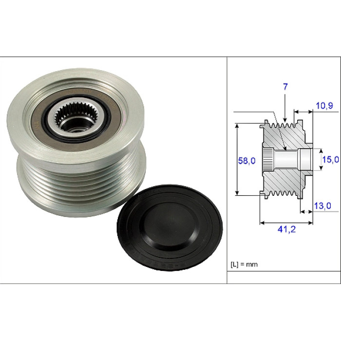 INA 535 0173 10 Generatorfreilauf INA 535 0173 10 Generatorfreilauf