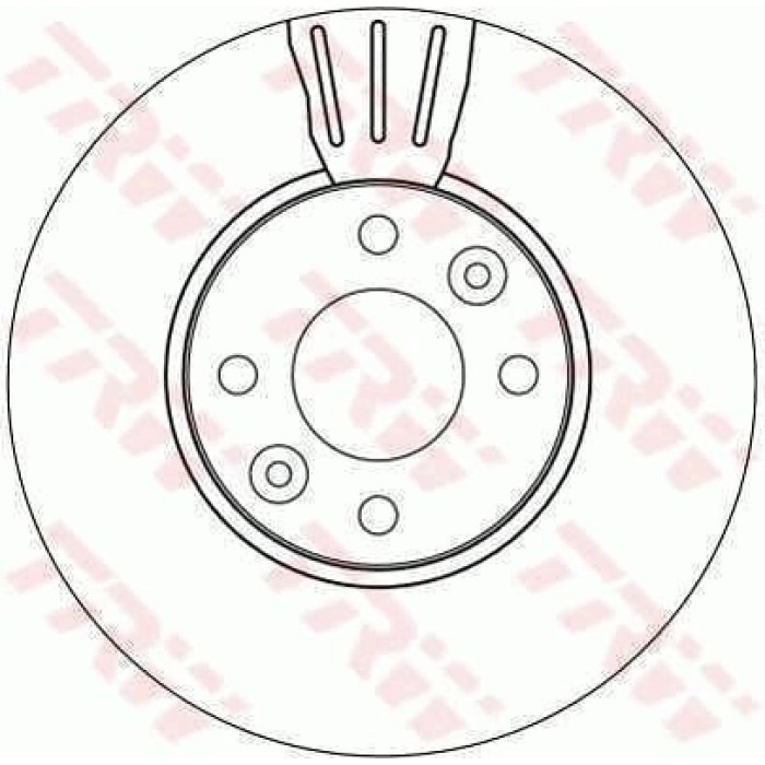 TRW DF4267 Bremsscheibe TRW DF4267 Bremsscheibe