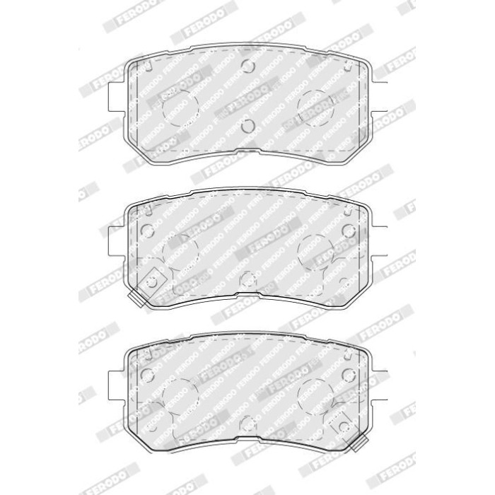 Ferodo FDB5066 Bremsbelagsatz, Scheibenbremse PREMIER ECO FRICTION Ferodo FDB5066 Bremsbelagsatz, Scheibenbremse PREMIER ECO FRICTION