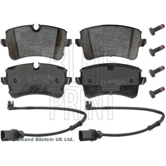 Blue Print ADV184251 Bremsbelagsatz, Scheibenbremse