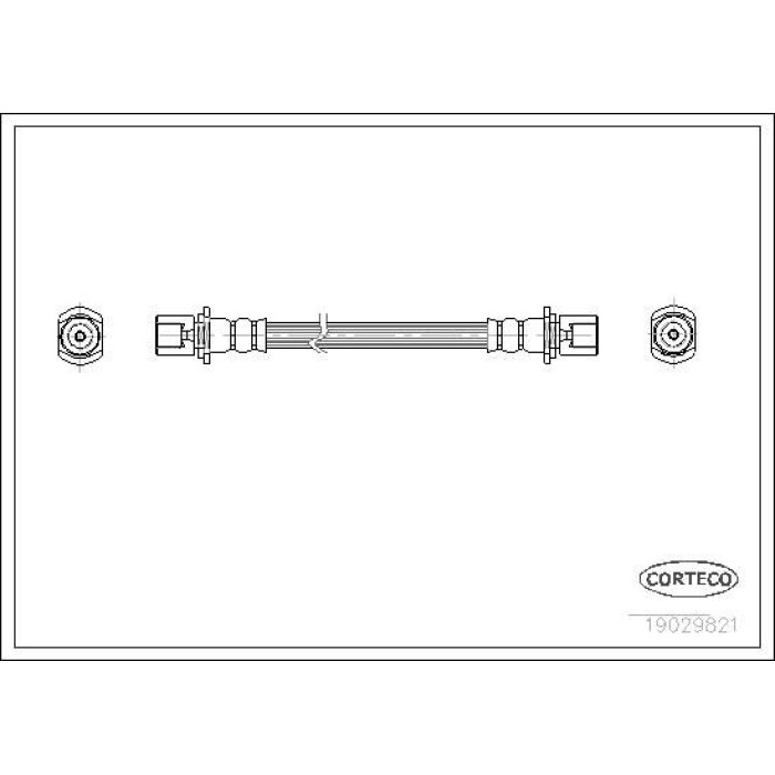 Corteco 19029821 Bremsschlauch