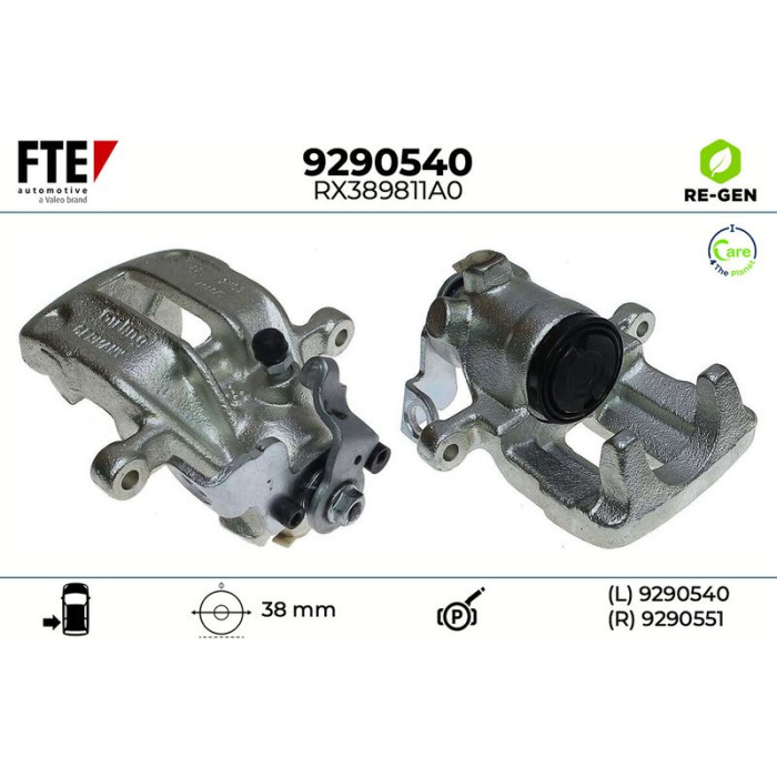 FTE 9290540 Bremssattel FTE 9290540 Bremssattel