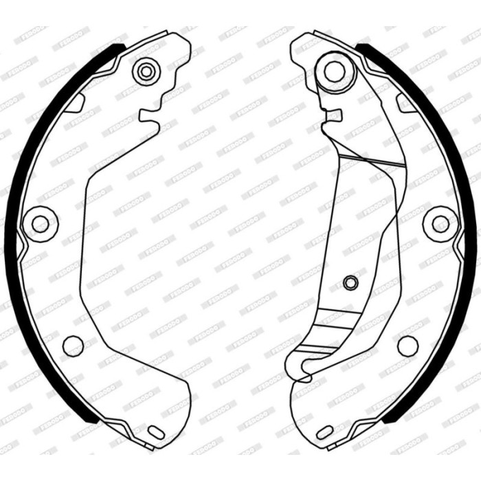 Bremsbackensatz FSB4316 Bremsbackensatz FSB4316