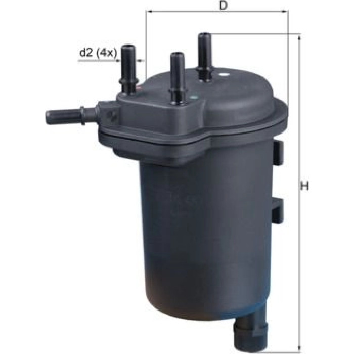 Knecht KL 430 Kraftstofffilter Knecht KL 430 Kraftstofffilter