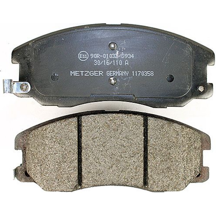 Metzger 1170358 Bremsbelagsatz, Scheibenbremse Metzger 1170358 Bremsbelagsatz, Scheibenbremse