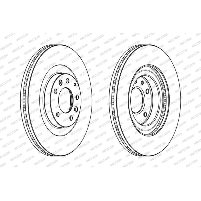 Ferodo DDF1767C-1 Bremsscheibe PREMIER Ferodo DDF1767C-1 Bremsscheibe PREMIER
