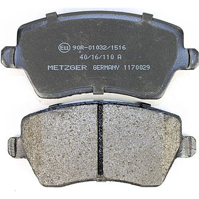 Metzger 1170029 Bremsbelagsatz, Scheibenbremse Metzger 1170029 Bremsbelagsatz, Scheibenbremse