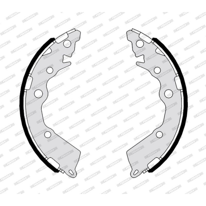 Ferodo FSB4311 Bremsbackensatz PREMIER Ferodo FSB4311 Bremsbackensatz PREMIER