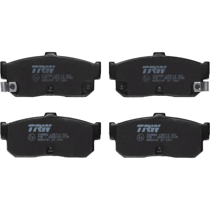 TRW GDB3181 Bremsbelagsatz, Scheibenbremse TRW GDB3181 Bremsbelagsatz, Scheibenbremse