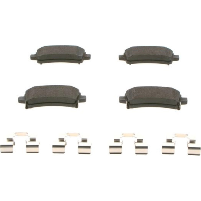 BOSCH 0 986 424 124 Bremsbelagsatz, Scheibenbremse BOSCH 0 986 424 124 Bremsbelagsatz, Scheibenbremse
